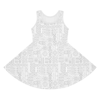 Girls' Sundress - White Sunday - AU/NZ
