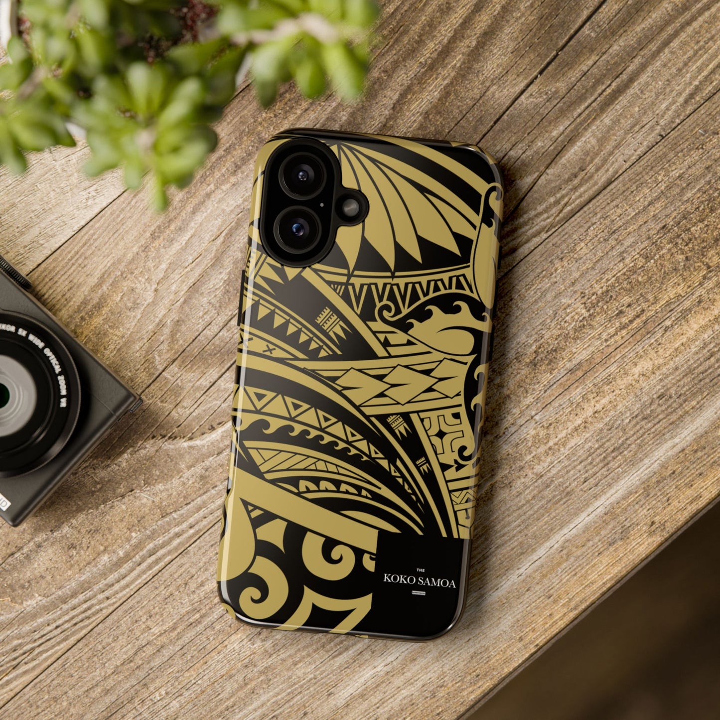 iPhone Tough Phone Case - Bloom Gold - AU/NZ/USA