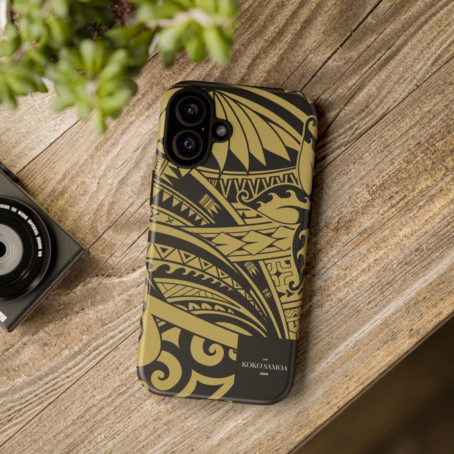 iPhone Tough Phone Case - Bloom Gold - AU/NZ/USA