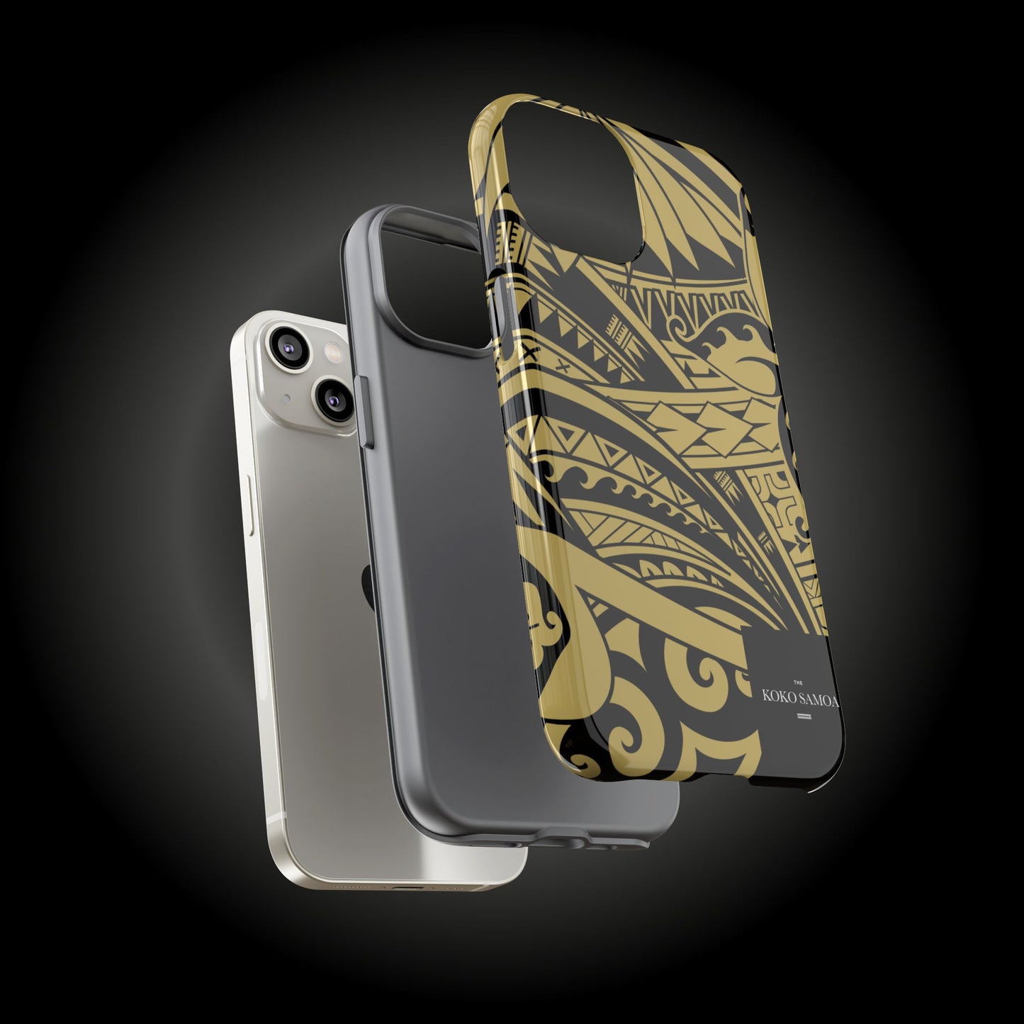 iPhone Tough Phone Case - Bloom Gold - AU/NZ/USA