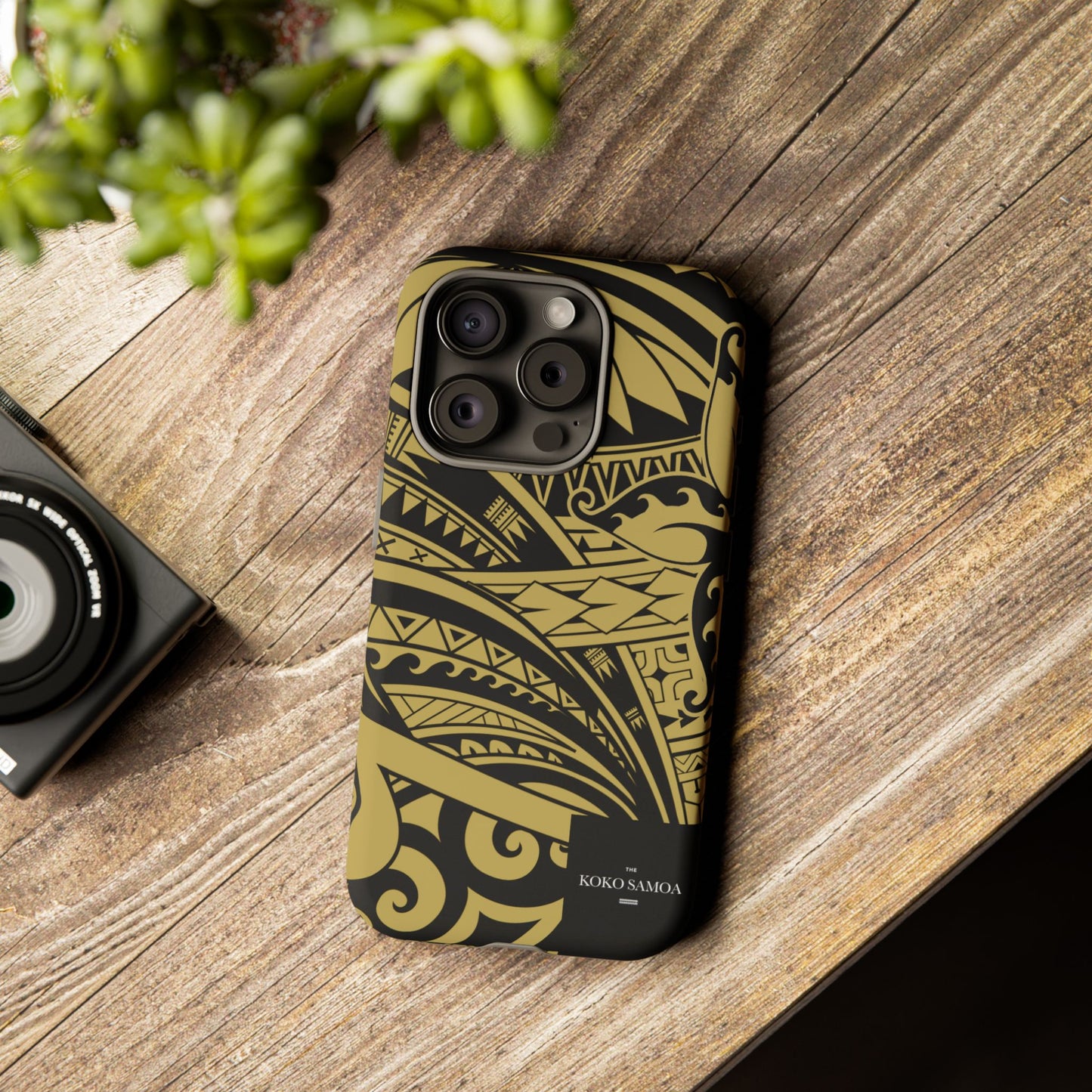 iPhone Tough Phone Case - Bloom Gold - AU/NZ/USA