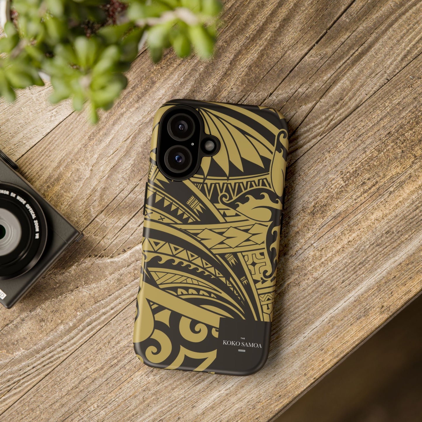 iPhone Tough Phone Case - Bloom Gold - AU/NZ/USA