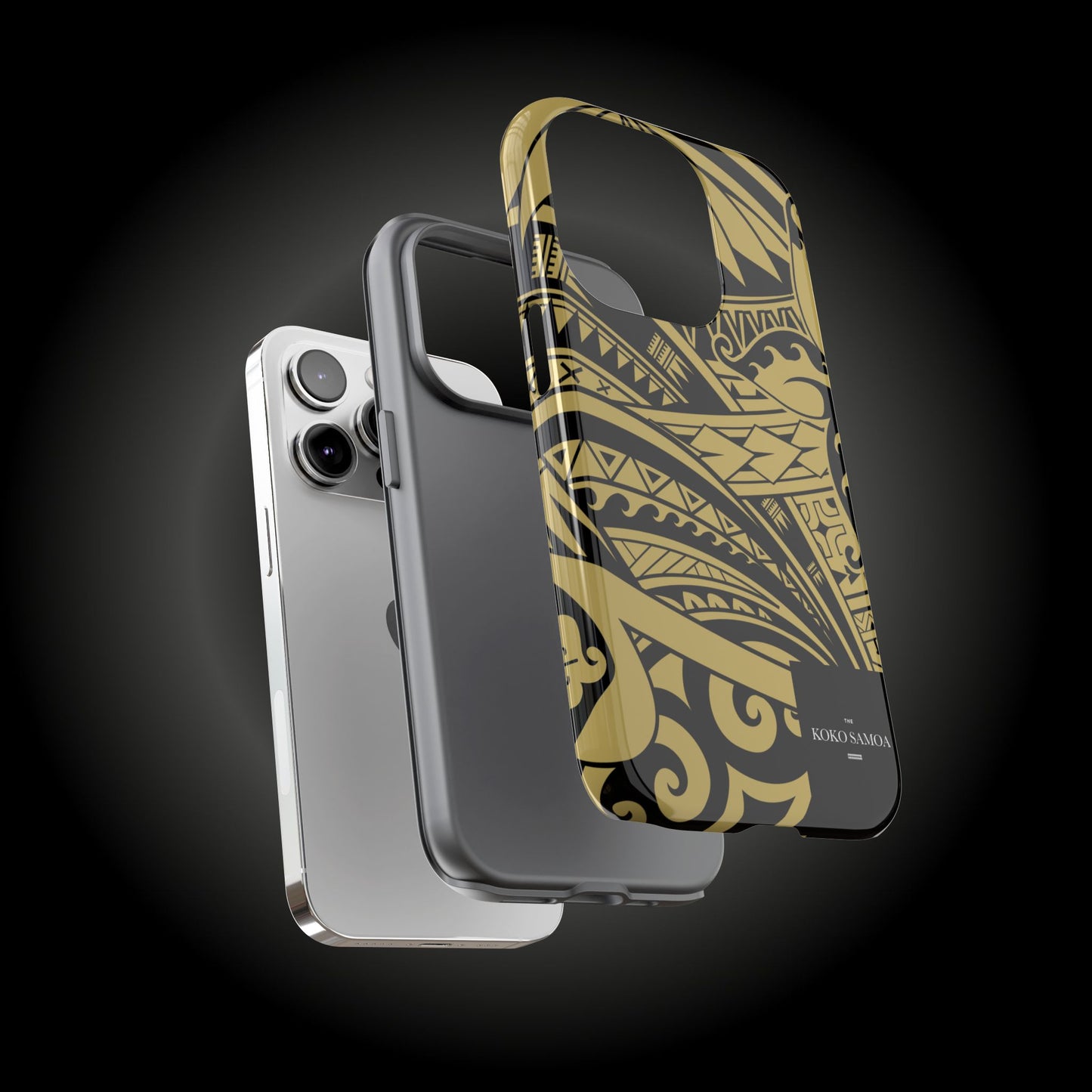 iPhone Tough Phone Case - Bloom Gold - AU/NZ/USA