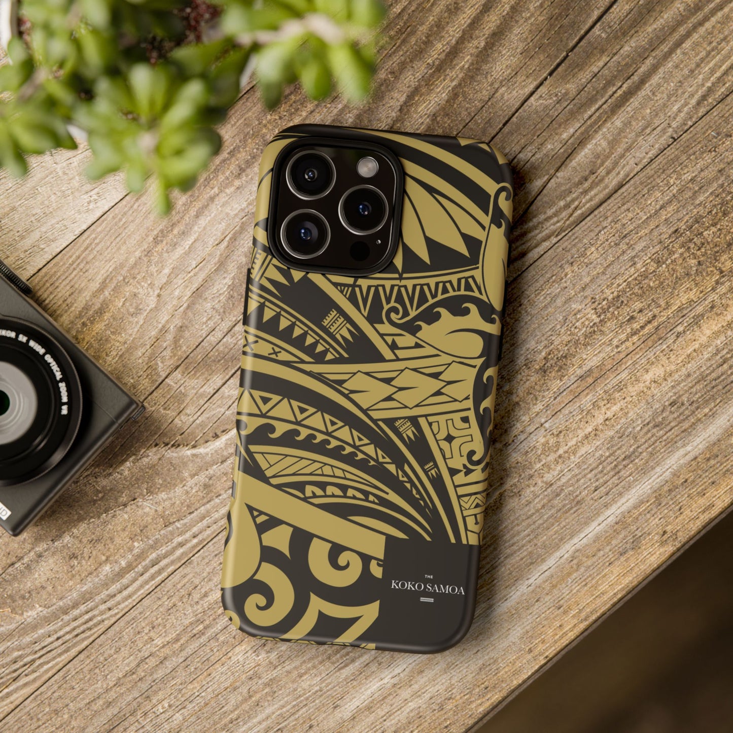 iPhone Tough Phone Case - Bloom Gold - AU/NZ/USA