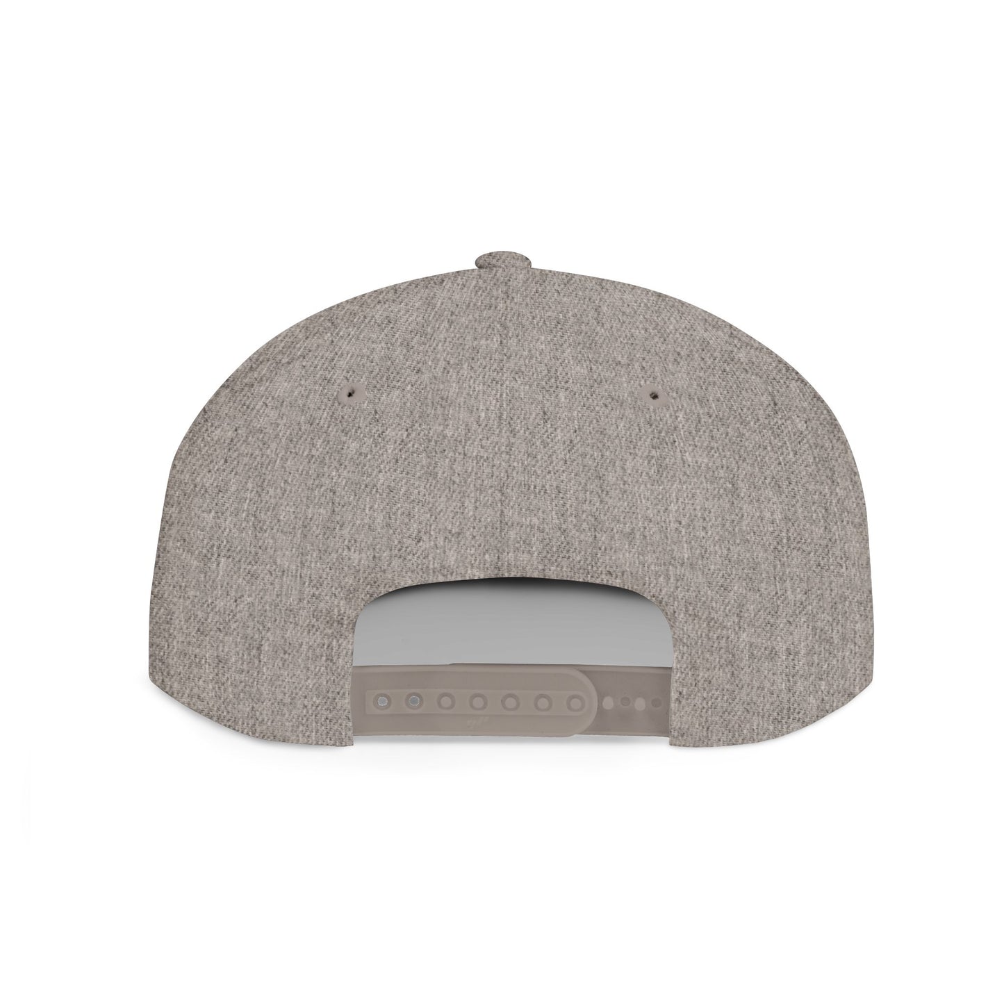 Flat Bill Snapback Hat — USA USO - Black Embroidery - AU/NZ/USA
