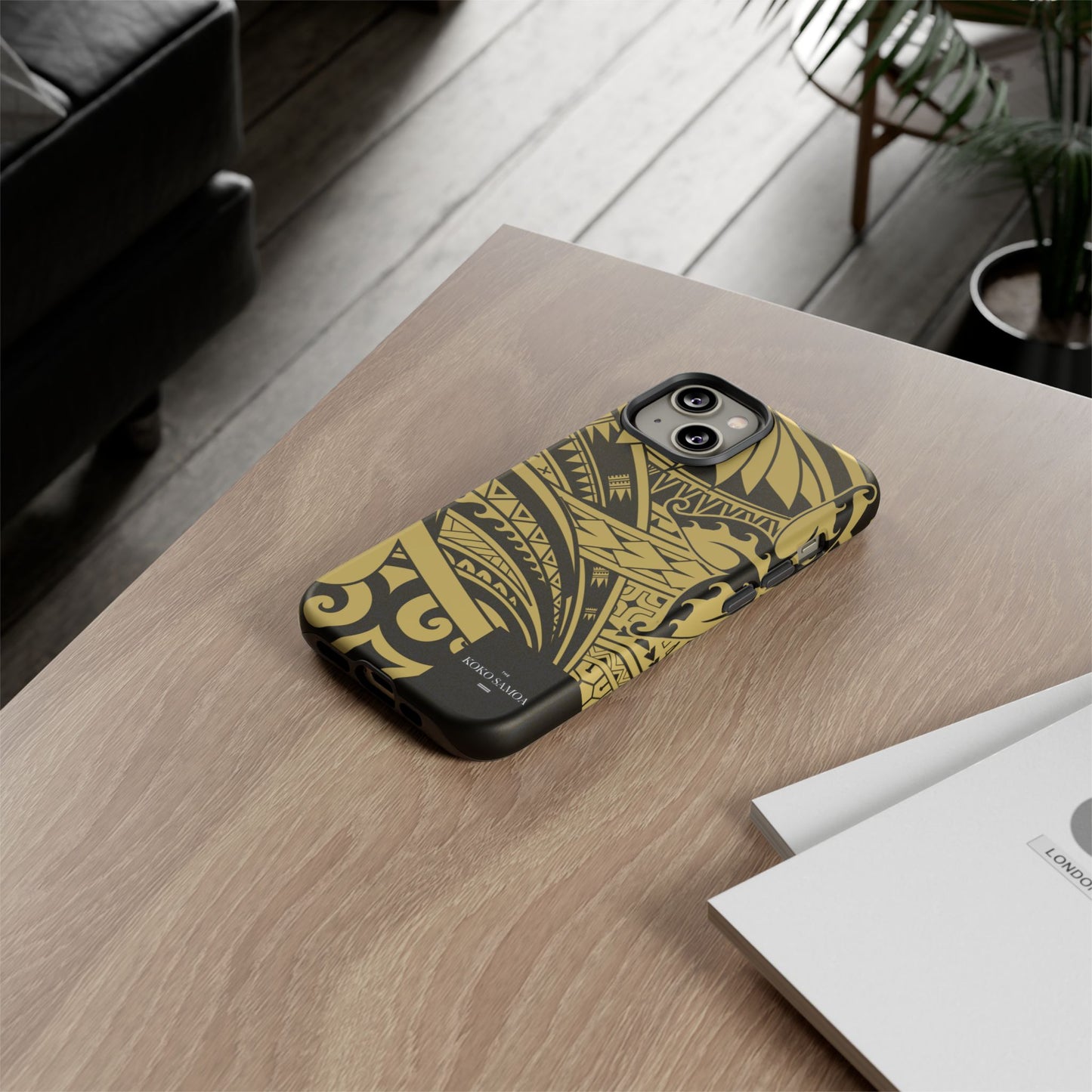 iPhone Tough Phone Case - Bloom Gold - AU/NZ/USA