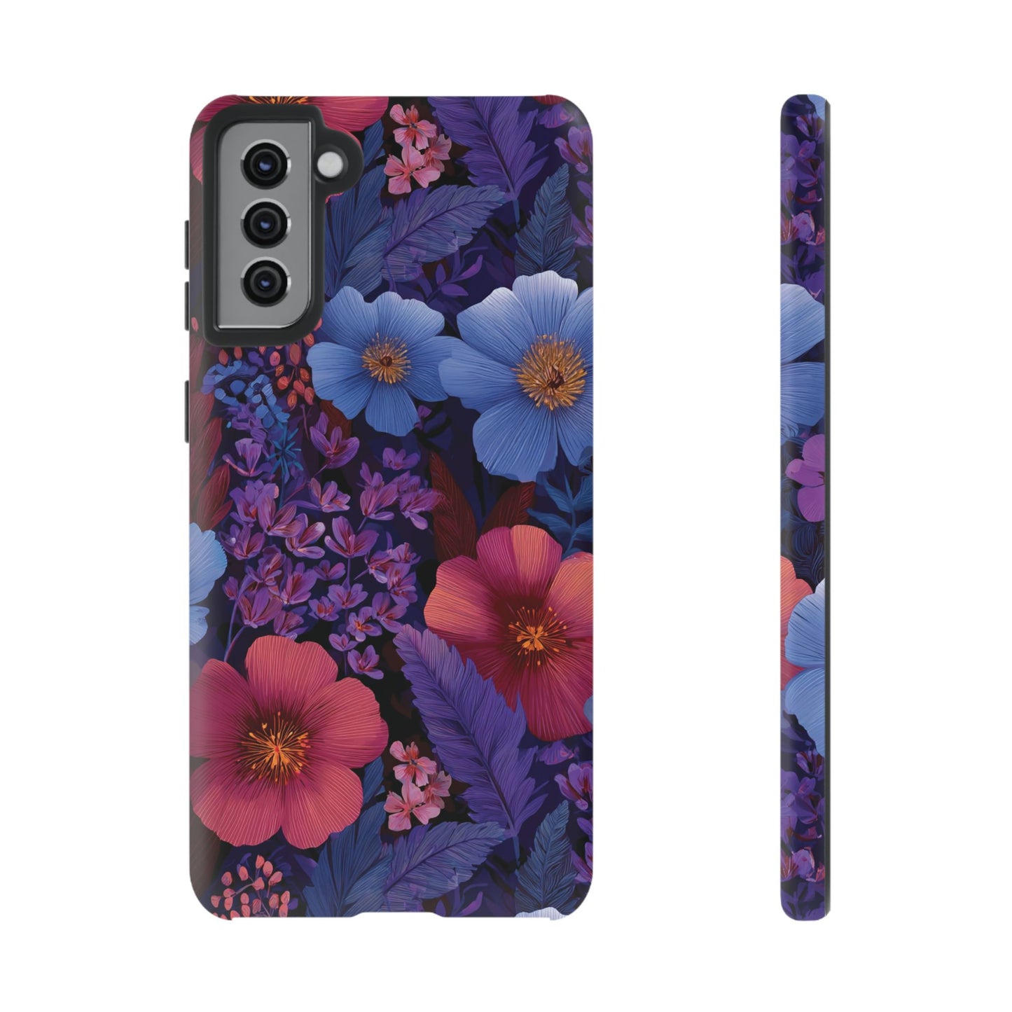 Samsung Tough Phone Case - Lavender Tropics - AU/NZ/USA