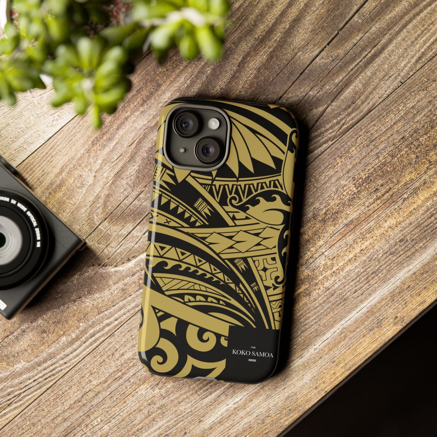 iPhone Tough Phone Case - Bloom Gold - AU/NZ/USA