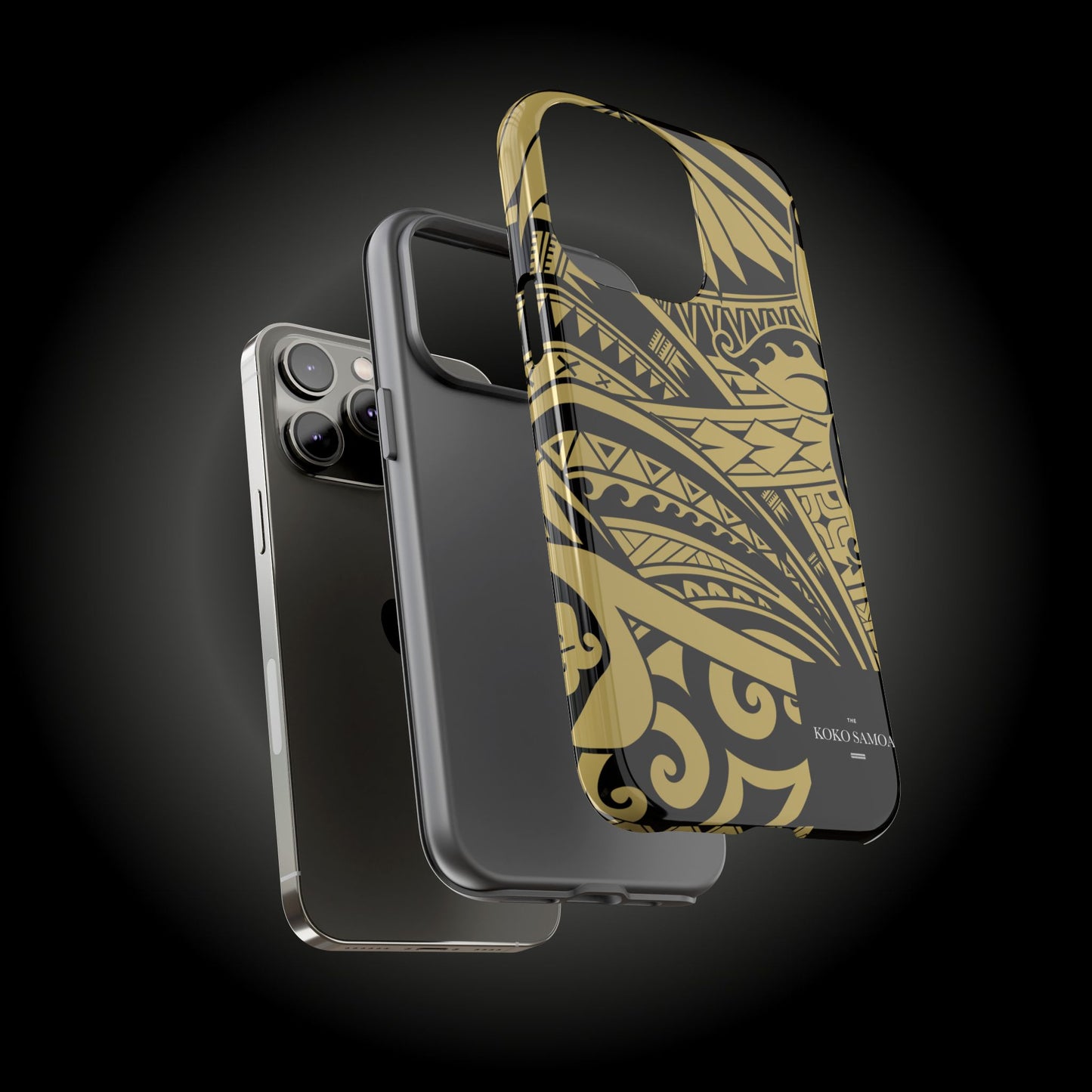 iPhone Tough Phone Case - Bloom Gold - AU/NZ/USA