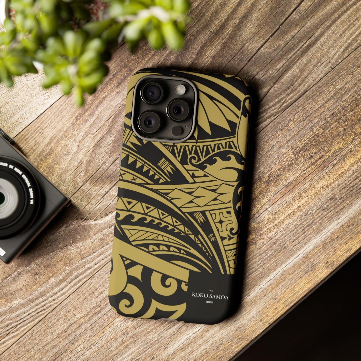 iPhone Tough Phone Case - Bloom Gold - AU/NZ/USA