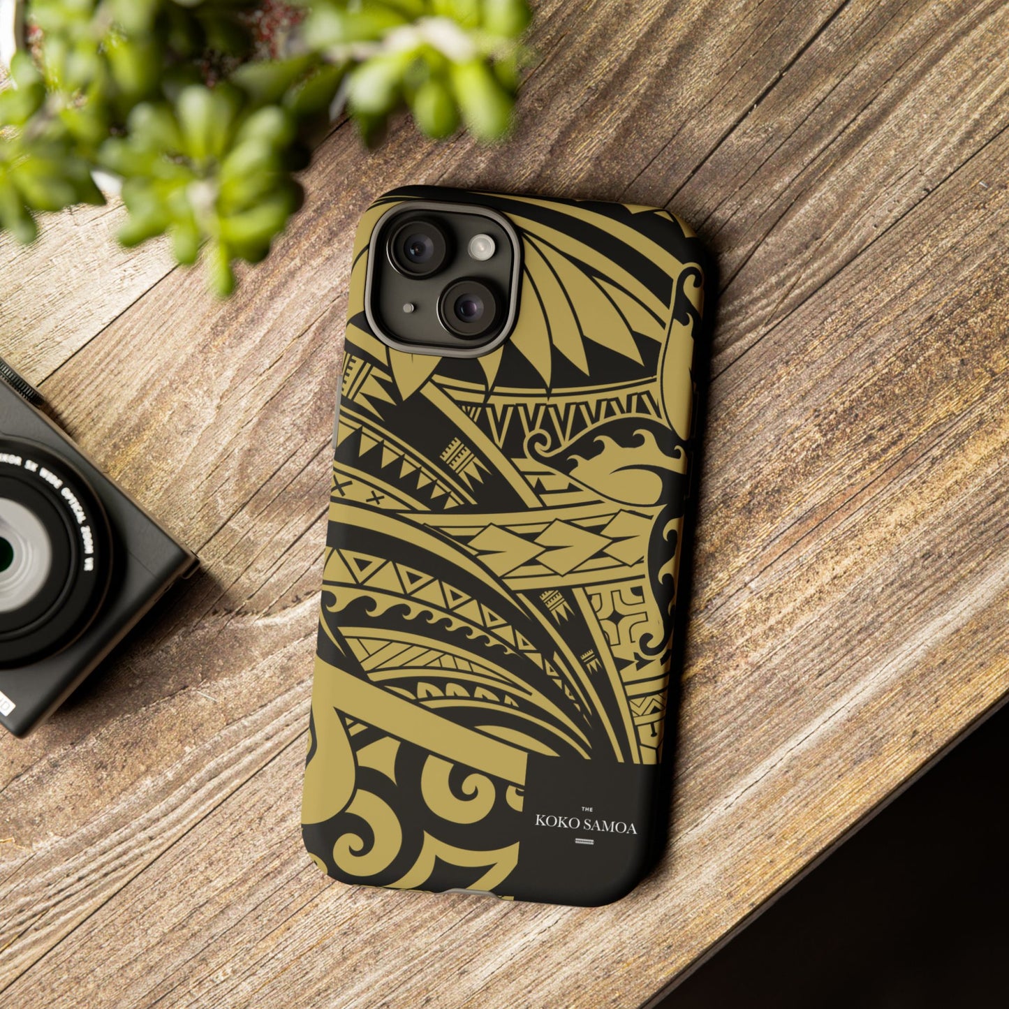 iPhone Tough Phone Case - Bloom Gold - AU/NZ/USA