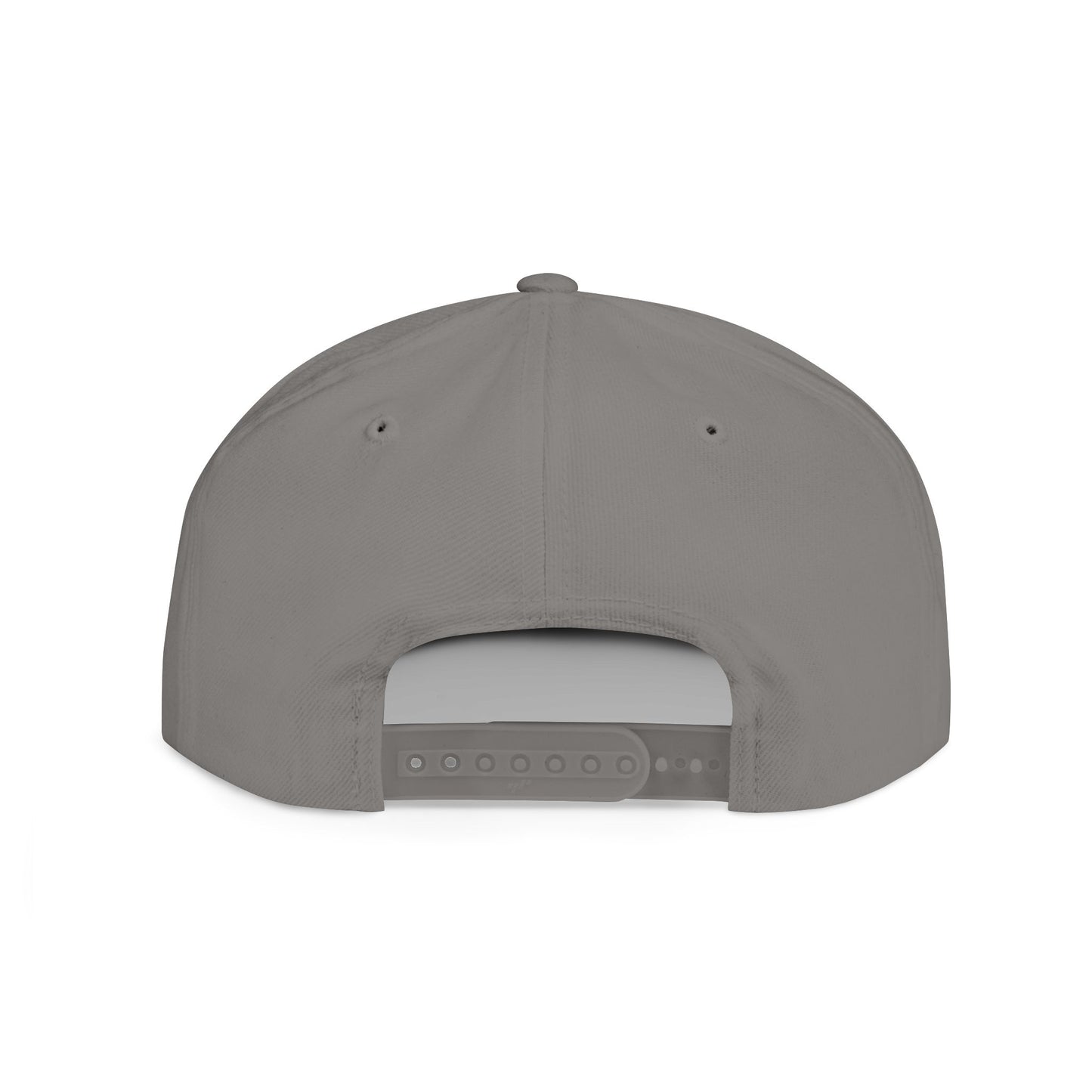 Flat Bill Snapback Hat — USA USO - Black Embroidery - AU/NZ/USA