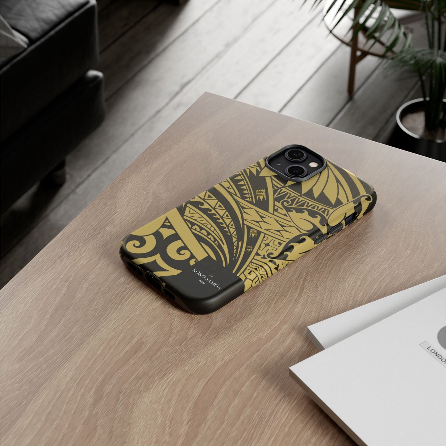 iPhone Tough Phone Case - Bloom Gold - AU/NZ/USA