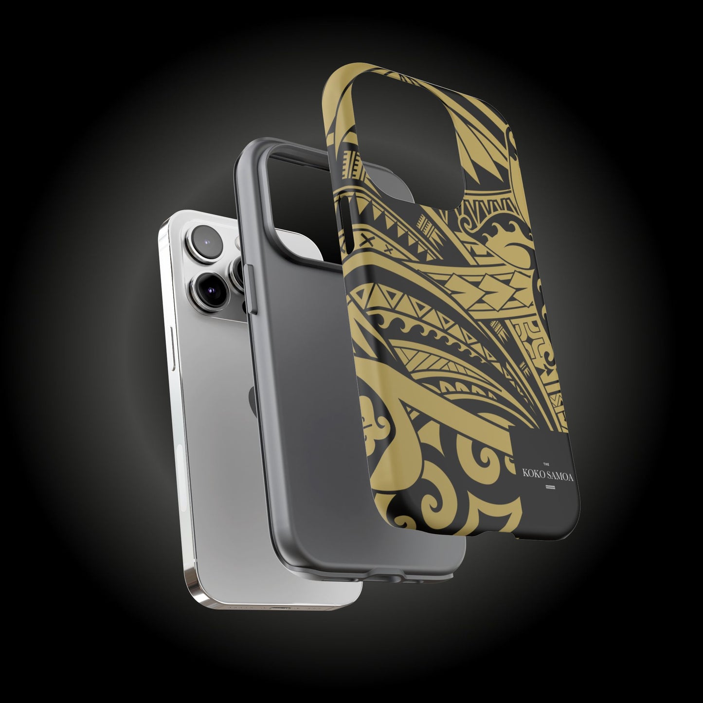 iPhone Tough Phone Case - Bloom Gold - AU/NZ/USA