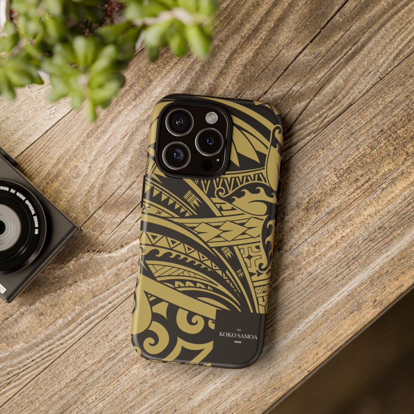 iPhone Tough Phone Case - Bloom Gold - AU/NZ/USA