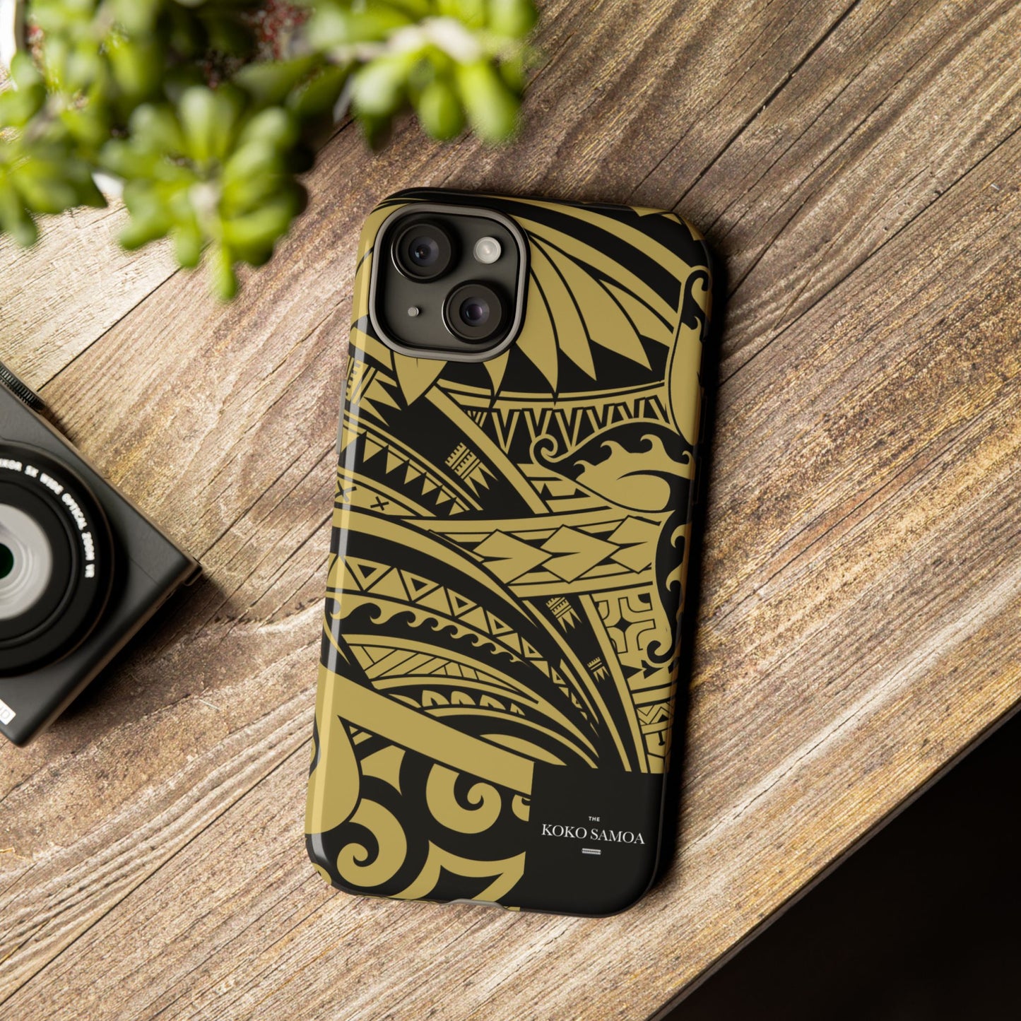 iPhone Tough Phone Case - Bloom Gold - AU/NZ/USA