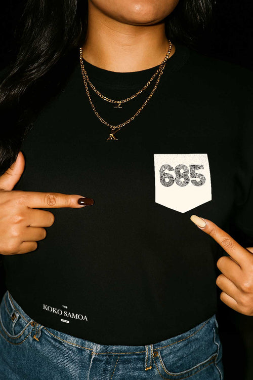 Soft Unisex Tee - '685 Pocket' Print - AU/NZ