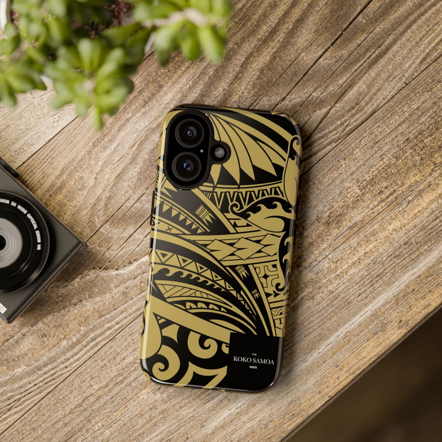 iPhone Tough Phone Case - Bloom Gold - AU/NZ/USA