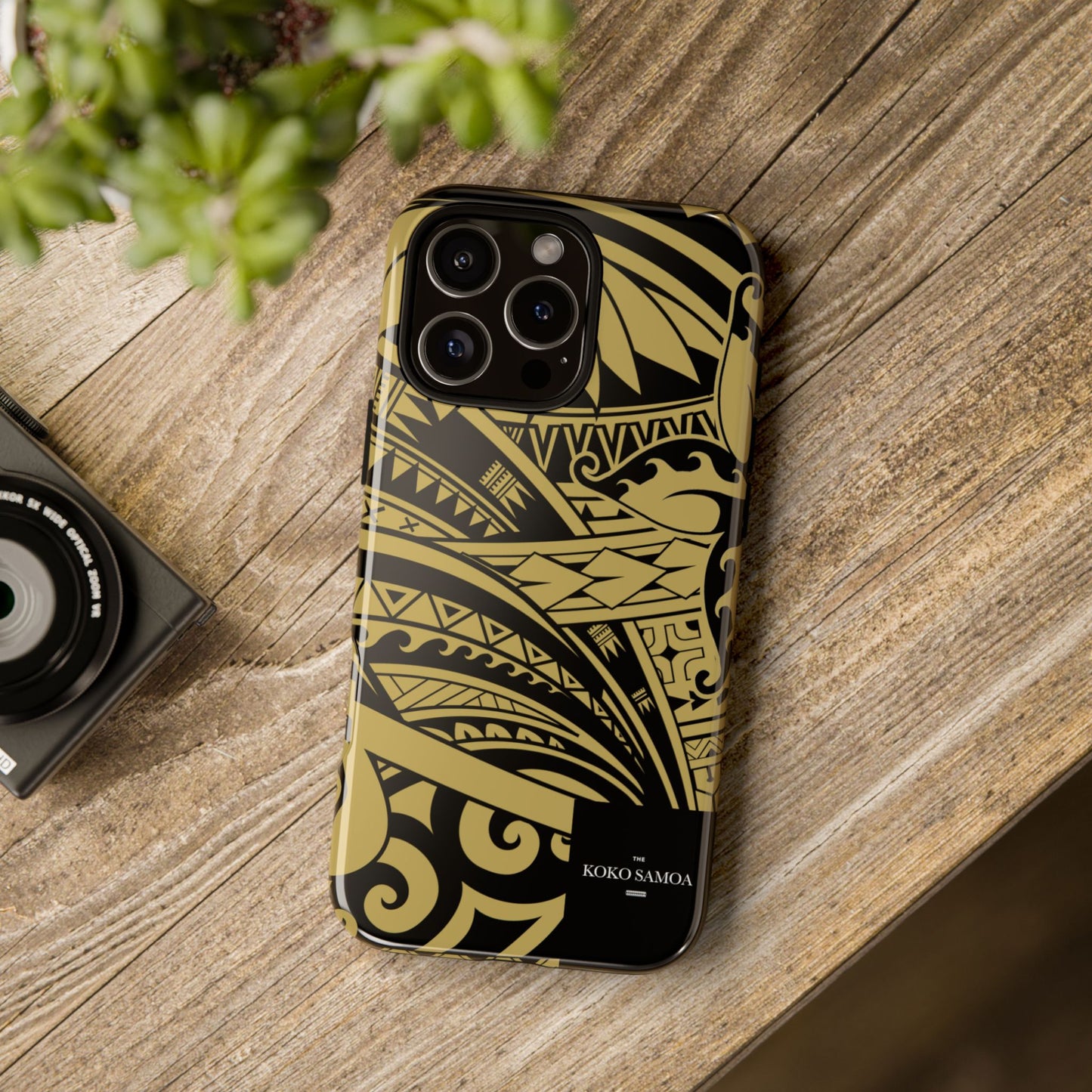 iPhone Tough Phone Case - Bloom Gold - AU/NZ/USA
