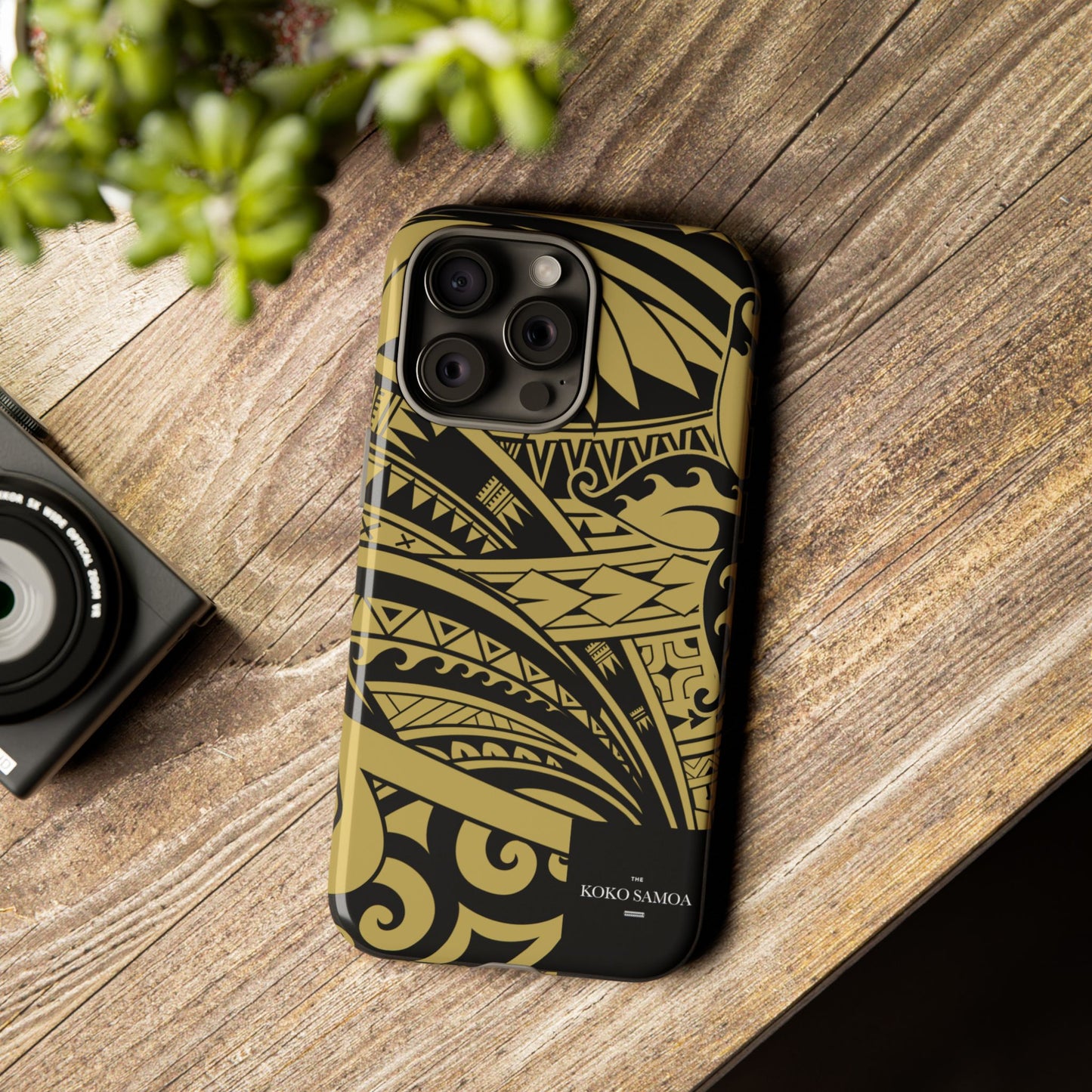 iPhone Tough Phone Case - Bloom Gold - AU/NZ/USA