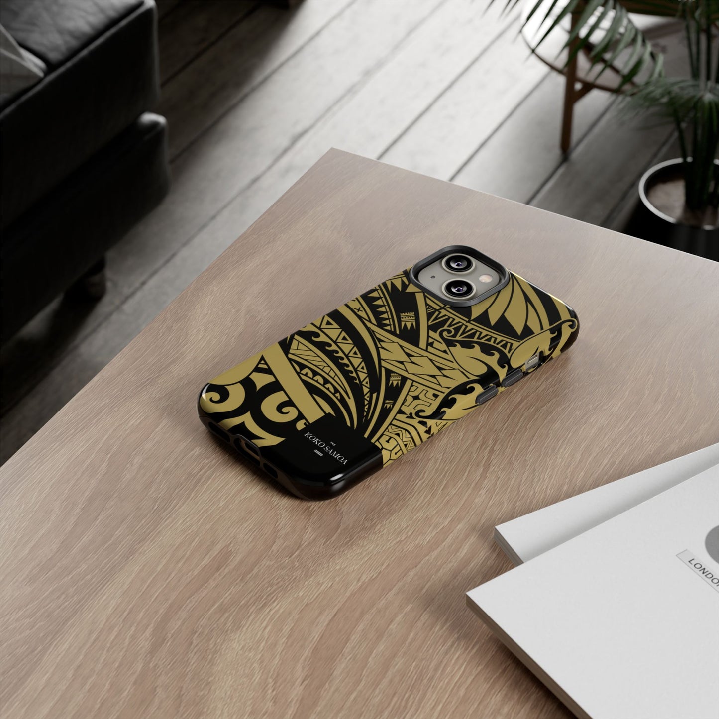 iPhone Tough Phone Case - Bloom Gold - AU/NZ/USA