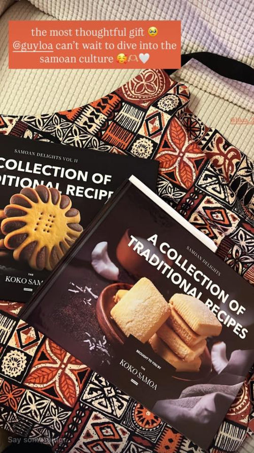 Hardcover A4 - Samoan Delights: 12 Samoan Recipes Cookbook - Vol 1 - AU/NZ/USA