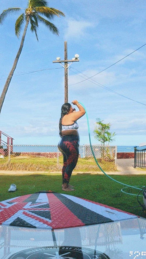 IslandFlex Mid-Rise Leggings - Ula Fala - AU/NZ/USA