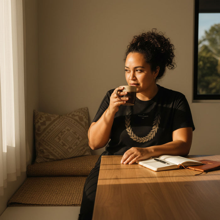 Soft Unisex Tee - Ula Fala Brown - AU/NZ