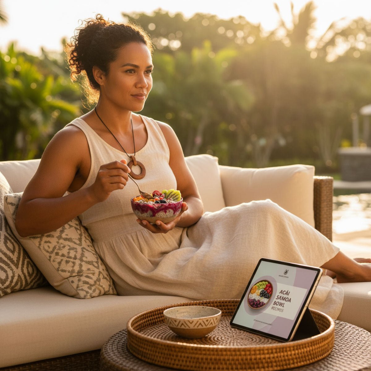 E - Book - Acai Samoa Bowl Recipes - AU/NZ/USA - The Koko Samoa