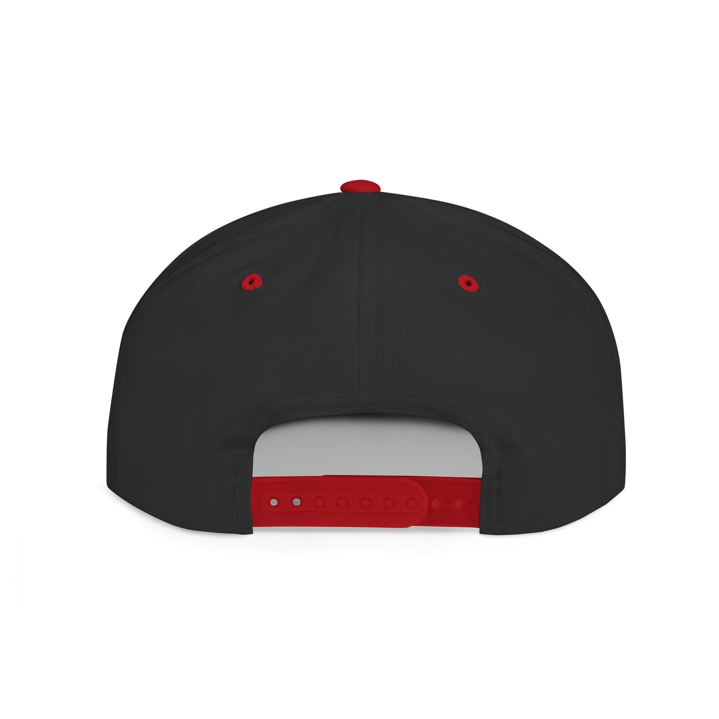Flat Bill Snapback Hat - USA USO - Black - The Koko Samoa
