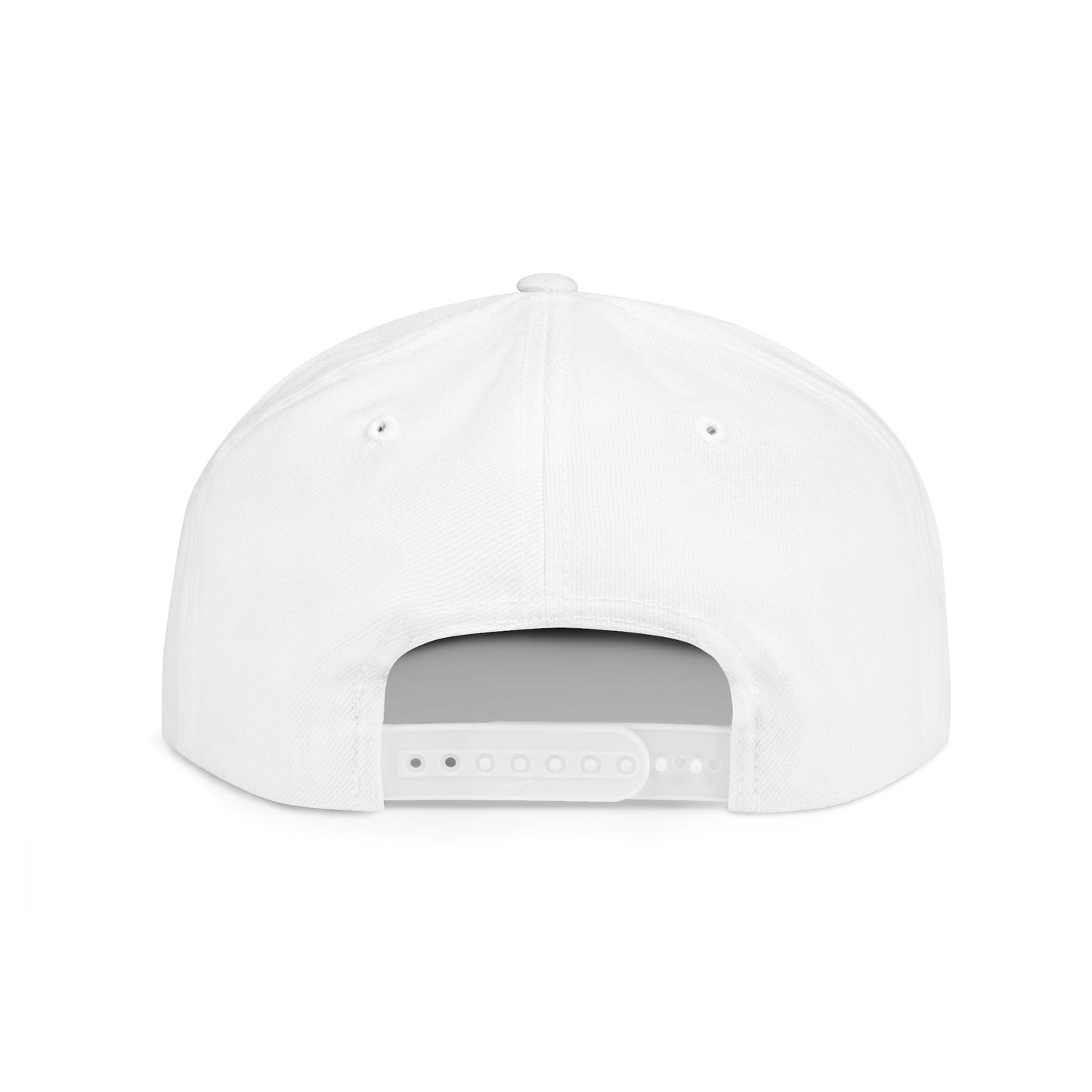 Flat Bill Snapback Hat - USA USO - Black - The Koko Samoa