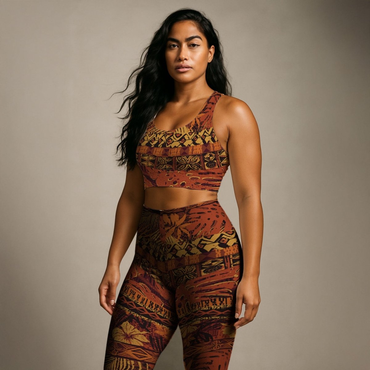 IslandFlex Leggings - Poutasi Promise - AU/NZ/USA - The Koko Samoa