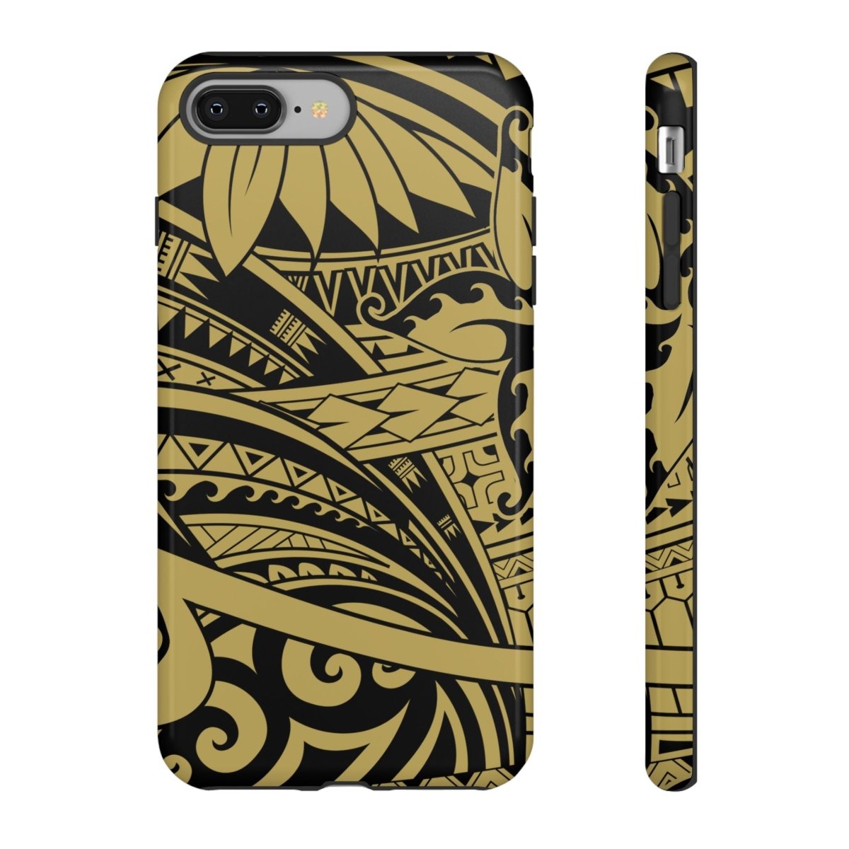 iPhone Tough Phone Case - Bloom Gold - AU/NZ/USA - The Koko Samoa