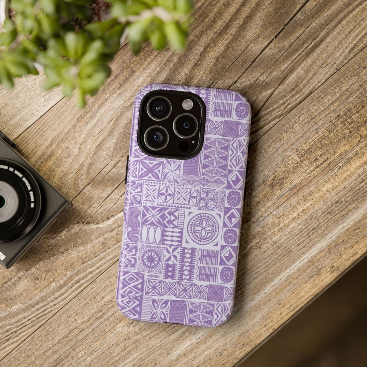iPhone Tough Phone Case - Lavender Elei - AU/NZ/USA - The Koko Samoa