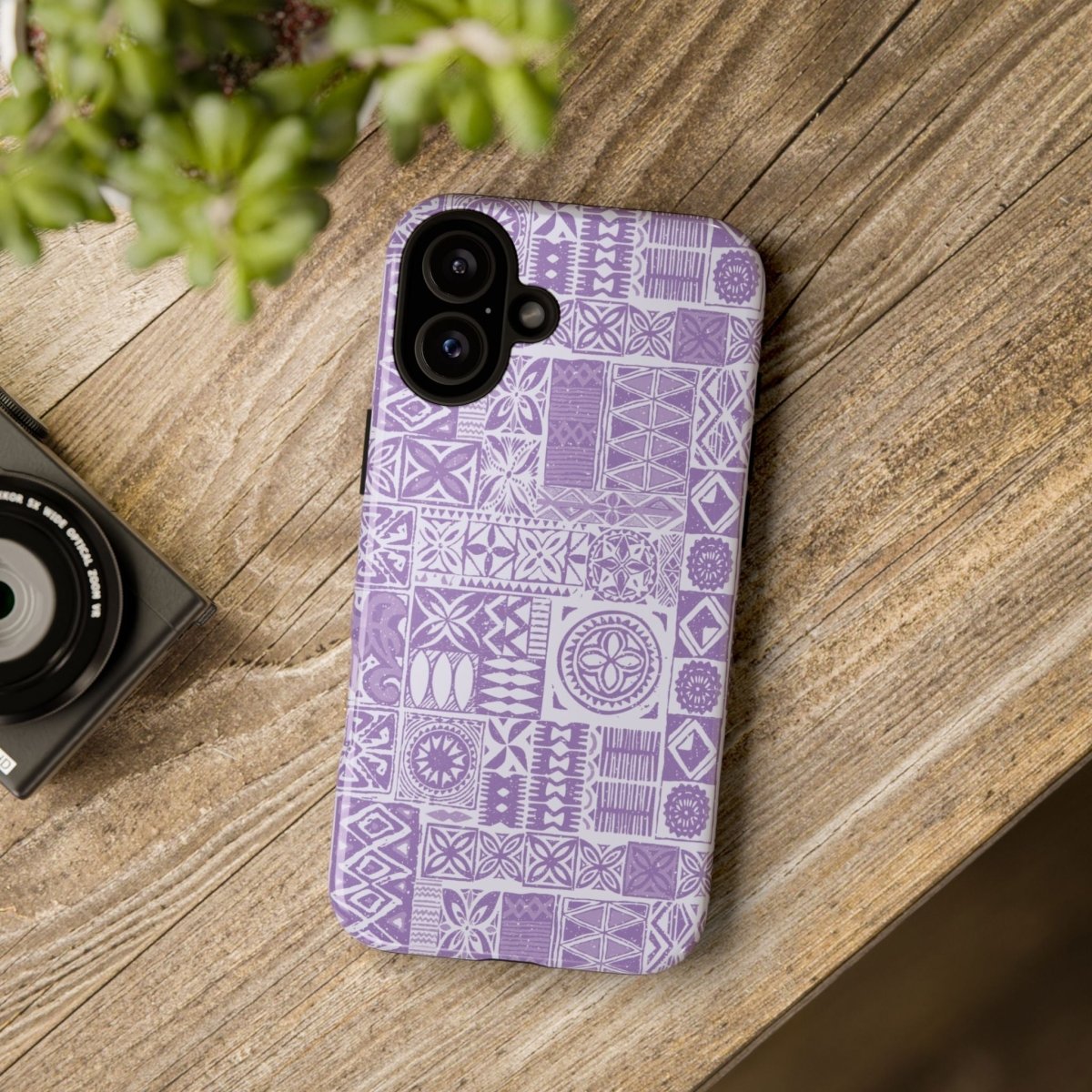 iPhone Tough Phone Case - Lavender Elei - AU/NZ/USA - The Koko Samoa