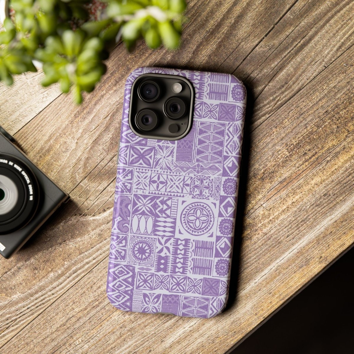 iPhone Tough Phone Case - Lavender Elei - AU/NZ/USA - The Koko Samoa
