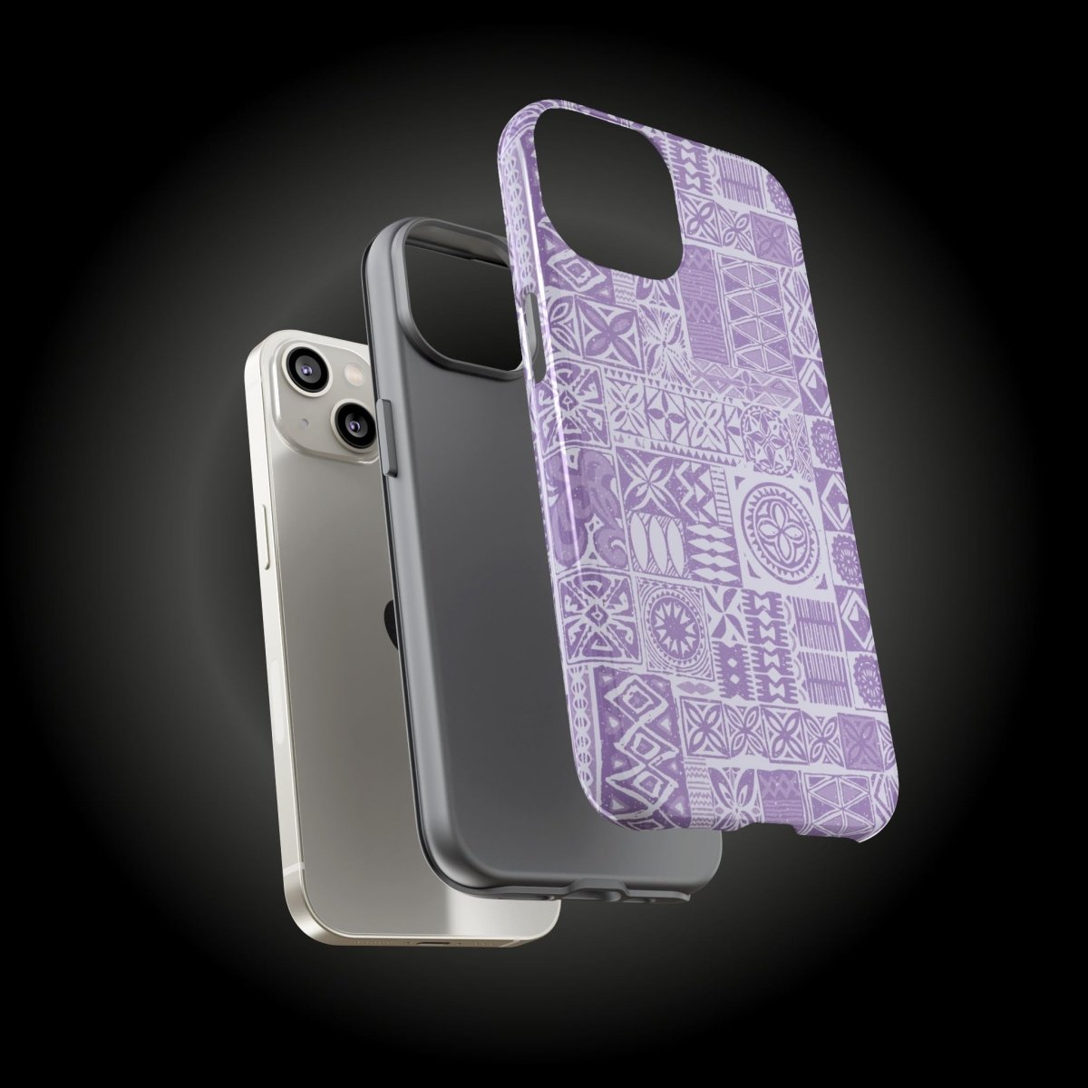 iPhone Tough Phone Case - Lavender Elei - AU/NZ/USA - The Koko Samoa