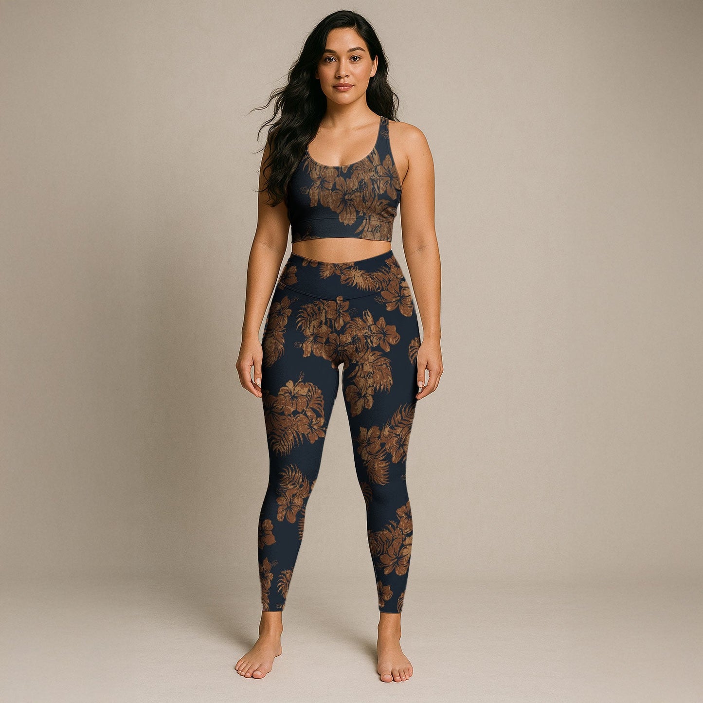 IslandFlex Leggings - Fagaloa Twilight - AU/NZ/USA - The Koko Samoa