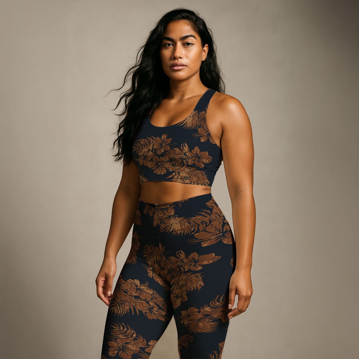 IslandFlex Leggings - Fagaloa Twilight - AU/NZ/USA - The Koko Samoa