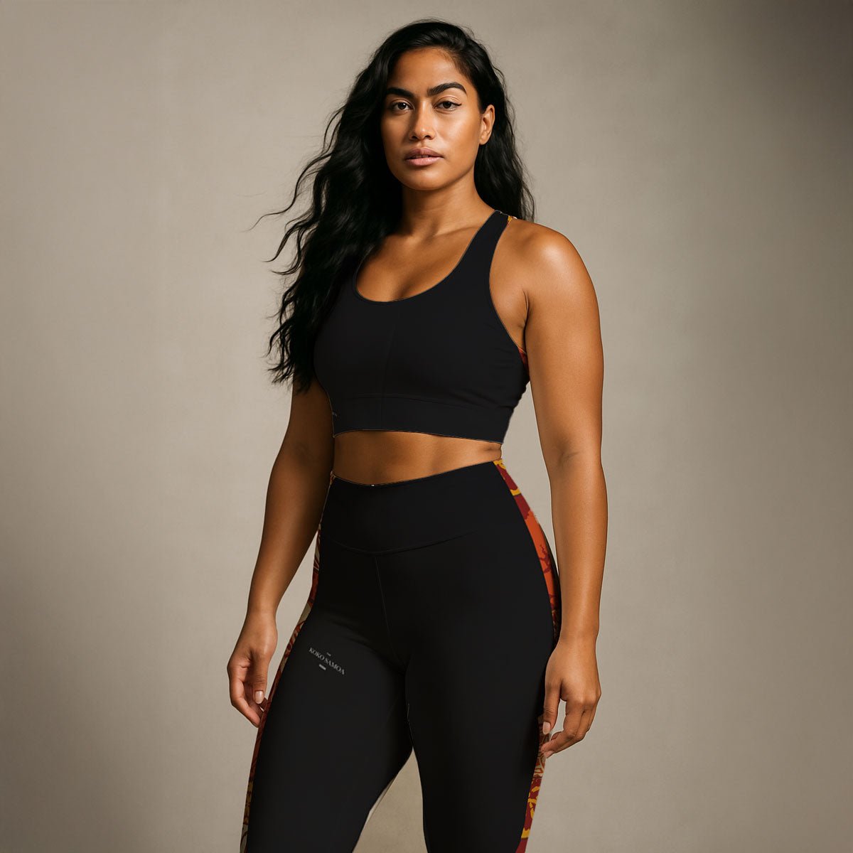 IslandFlex Leggings - Sataoa Sunrise - AU/NZ/USA - The Koko Samoa