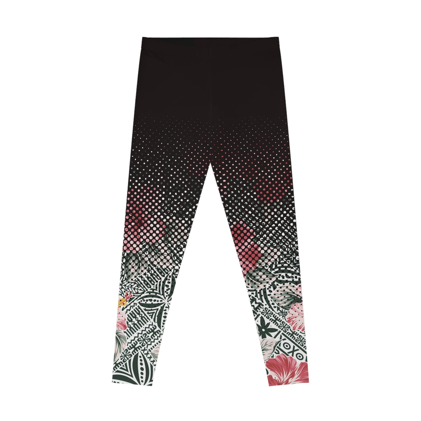 IslandFlex Leggings - Solosolo Blooms - AU/NZ/USA - The Koko Samoa