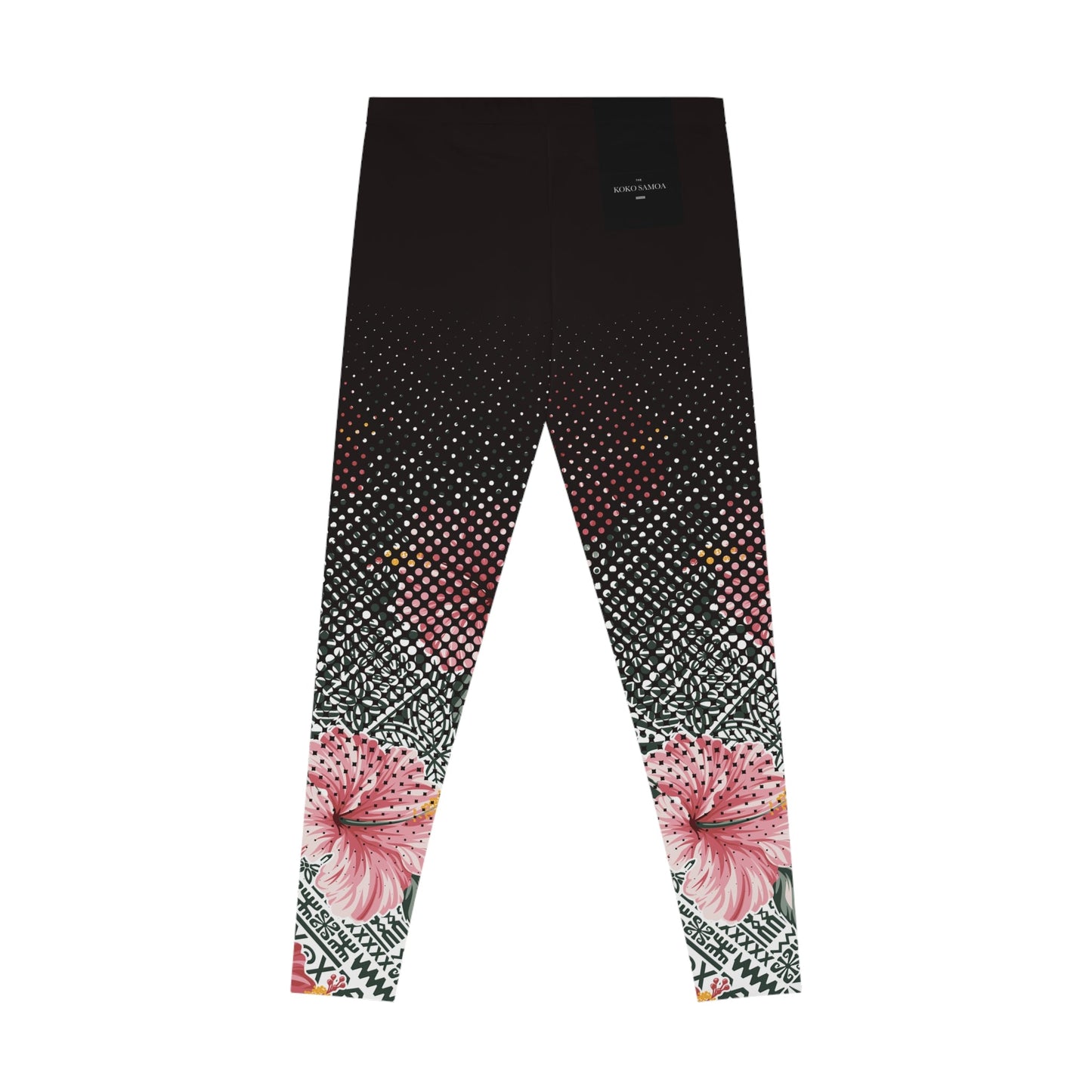 IslandFlex Leggings - Solosolo Blooms - AU/NZ/USA - The Koko Samoa