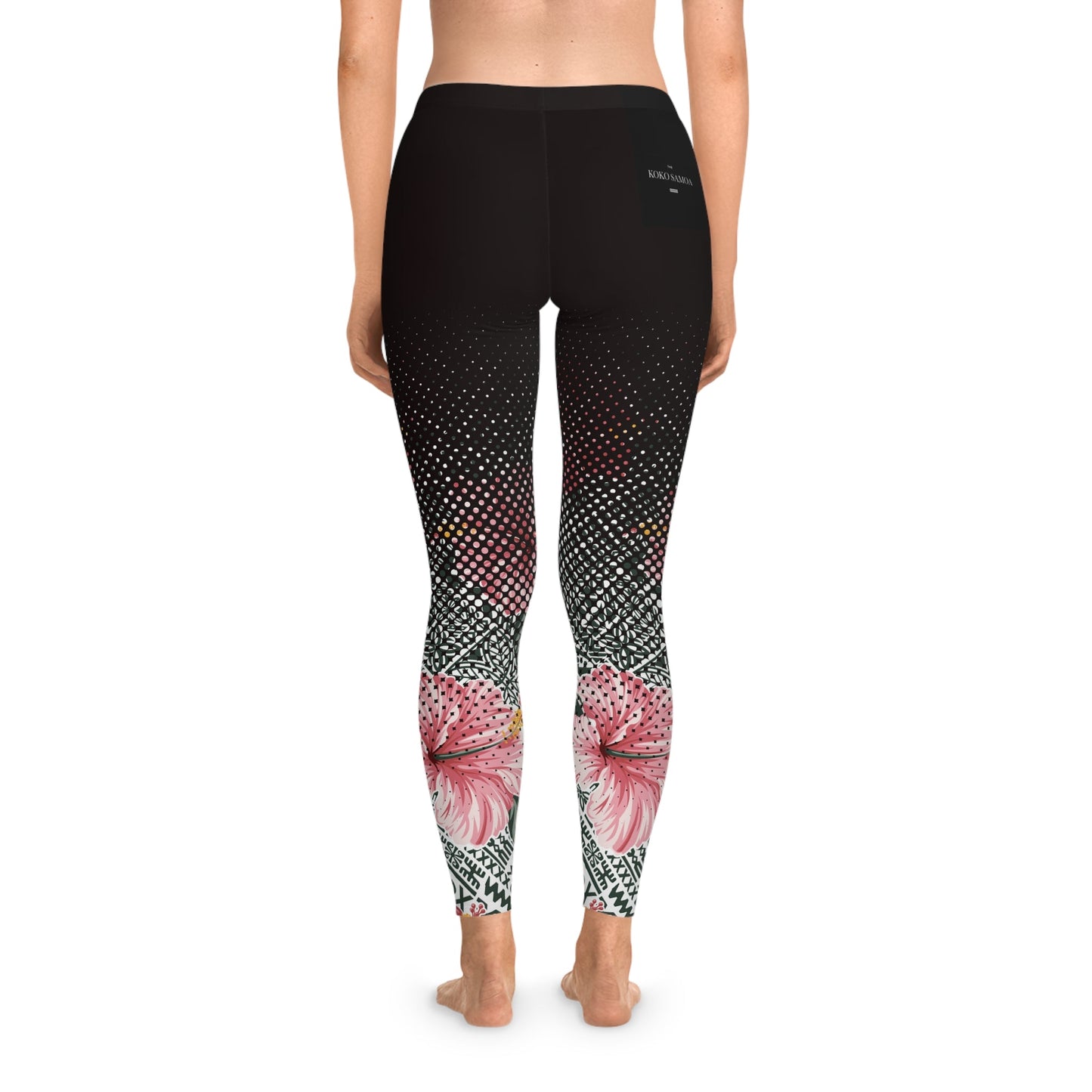 IslandFlex Leggings - Solosolo Blooms - AU/NZ/USA - The Koko Samoa