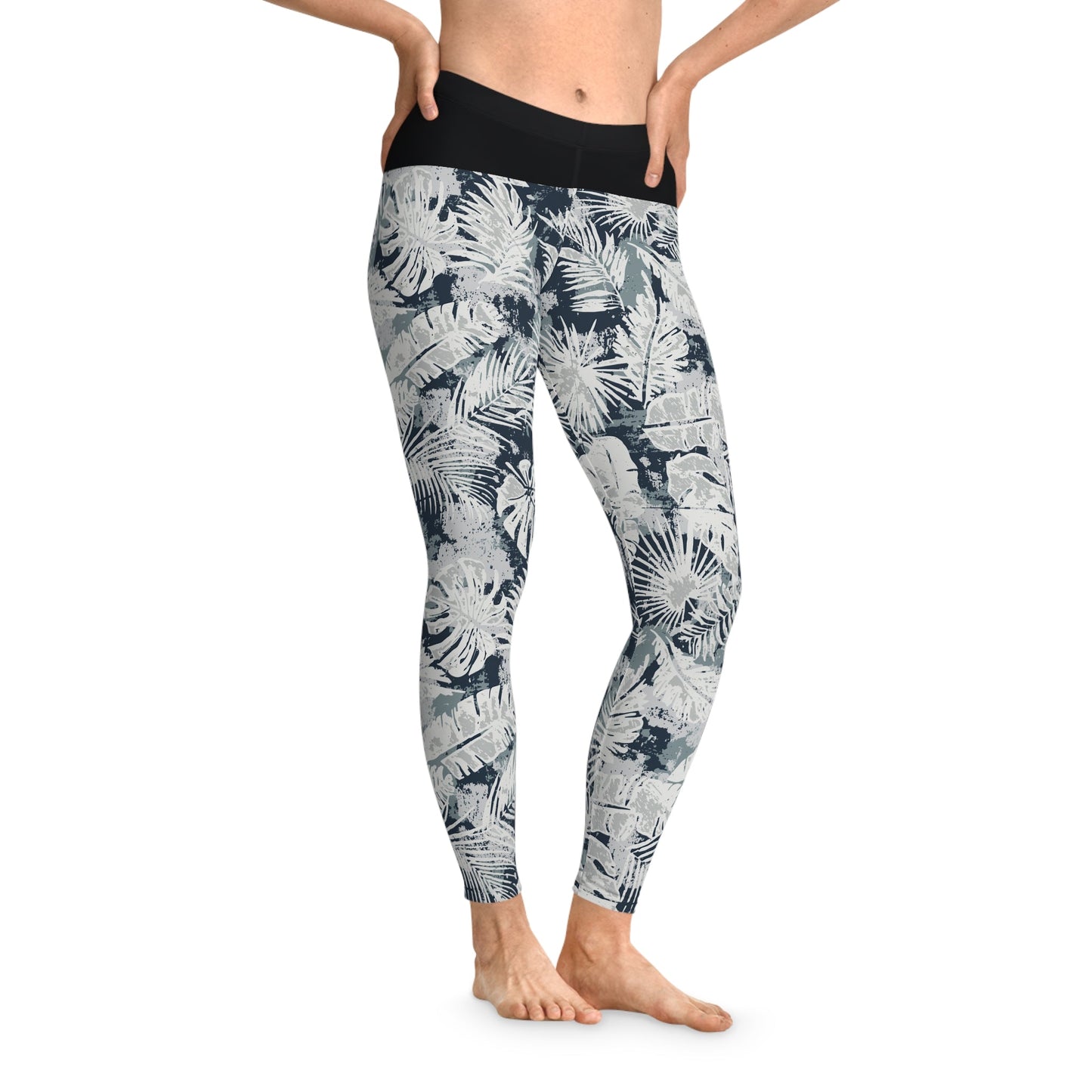 IslandFlex Leggings - Tiavi Mist - AU/NZ/USA - The Koko Samoa