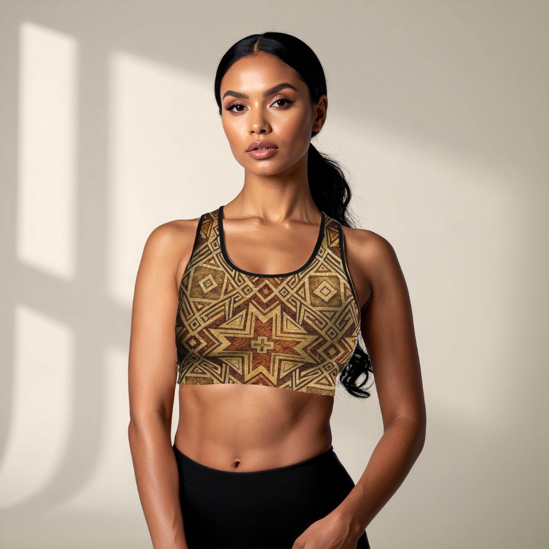 Islandflex Seamless Sports Bra - Earthline - AU/NZ/USA - The Koko Samoa