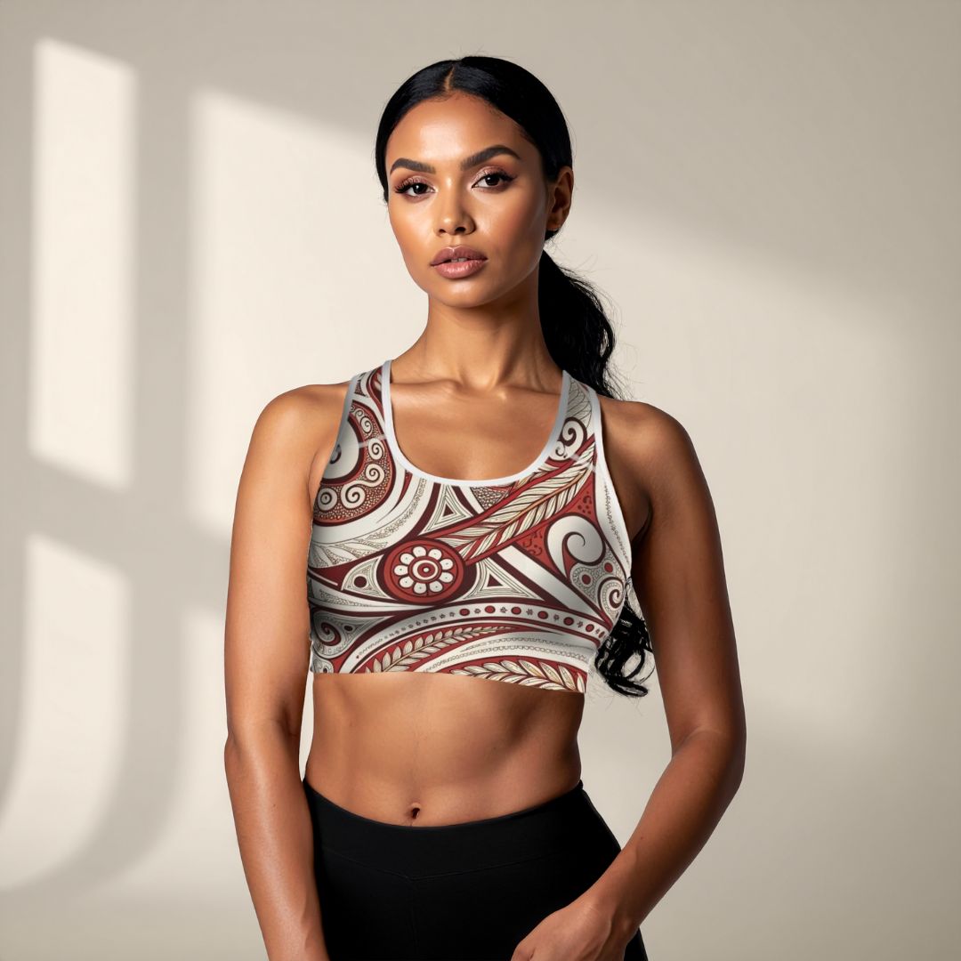 Islandflex Seamless Sports Bra - Firecrest - AU/NZ/USA - The Koko Samoa