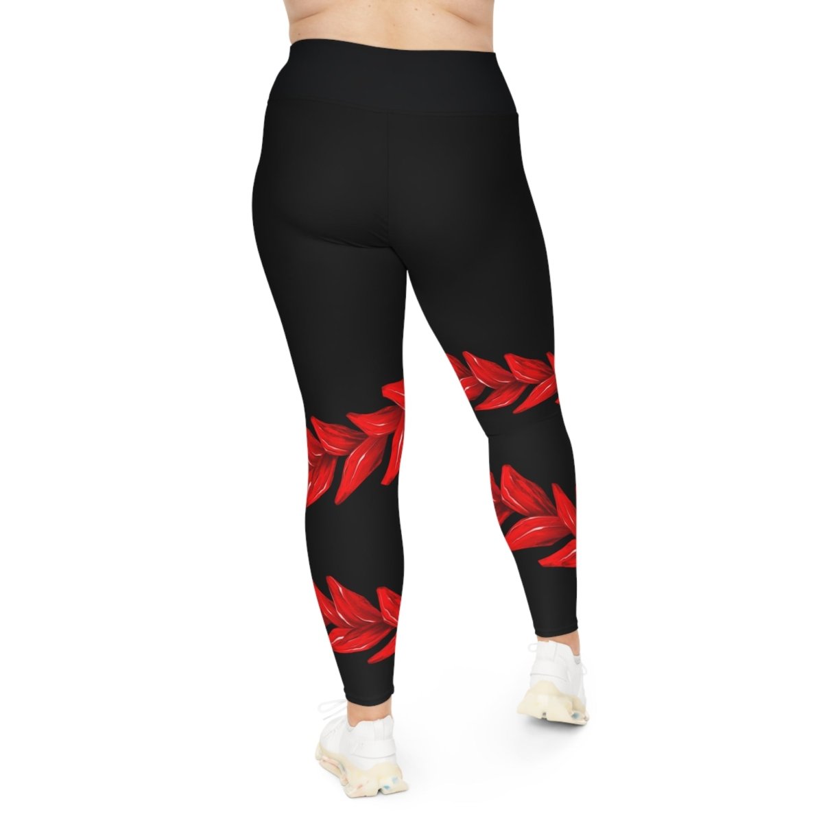 IslandPlus - 2XL to 6XL Leggings - Ula Fala - AU/NZ/USA - The Koko Samoa