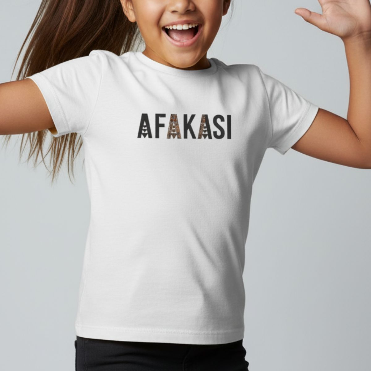 Kids Unisex Cotton Tee - Afakasi - USA - The Koko Samoa