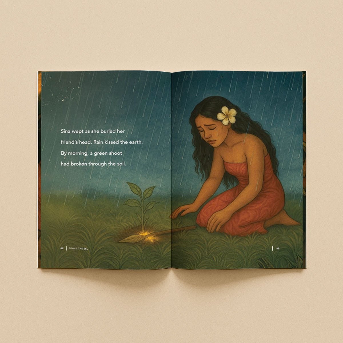 Softcover Book - Sina & The Eel - AU/NZ/USA - The Koko Samoa