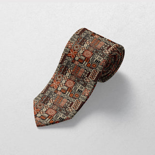 Elegant Elei necktie, one size, featuring vibrant patterns perfect for formal or business attire.